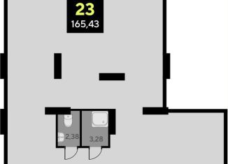 Продаю помещение свободного назначения, 165.43 м2, Тюмень, Центральный округ, улица Пожарных и Спасателей, 8