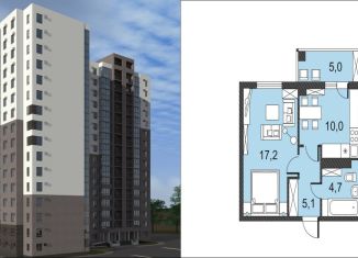 Продаю 1-комнатную квартиру, 42 м2, Волгоград