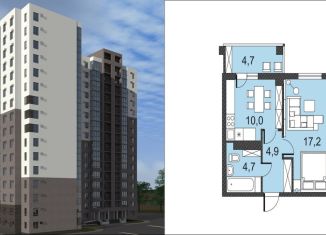 Продается однокомнатная квартира, 41.5 м2, Волгоград, Красноармейский район