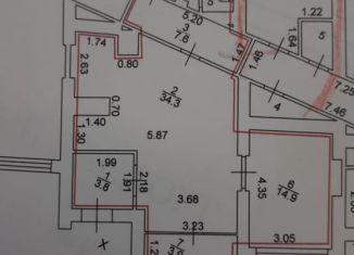 Продается торговая площадь, 88.2 м2, Воронеж, улица Остужева, 6, Железнодорожный район