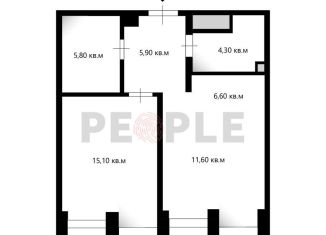 Продается 2-комнатная квартира, 49.3 м2, Москва, улица Костикова, 4к1, метро Краснопресненская