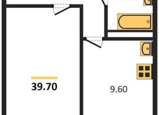 Продается 1-ком. квартира, 39.7 м2, Новосибирская область, Пролетарская улица, 271/5с