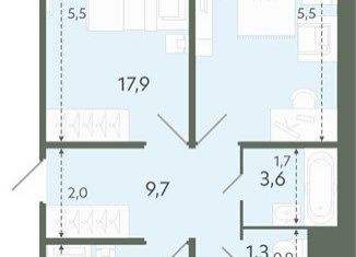 Продам 3-комнатную квартиру, 80 м2, Новосибирск, метро Площадь Маркса, Спортивная улица, 37