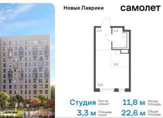 Продается квартира студия, 22.6 м2, Ленинградская область