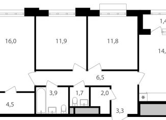 Продам 3-комнатную квартиру, 77.5 м2, Москва, САО, Михалковская улица, 48