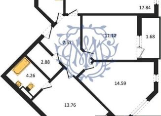 Продается 3-комнатная квартира, 80.9 м2, Крым