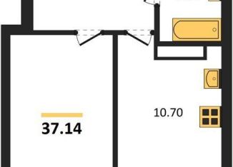 Продается 1-ком. квартира, 37.1 м2, Новосибирская область