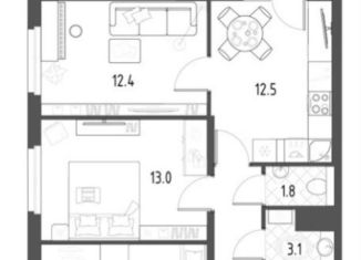 Продается 3-ком. квартира, 65 м2, Санкт-Петербург, метро Озерки, Суздальское шоссе, 22к2