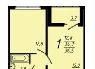 Продам 1-комнатную квартиру, 36.6 м2, Воронеж, проспект Труда, 93