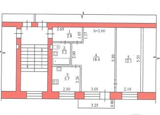 2-ком. квартира на продажу, 42.2 м2, село Белогорье, Заводская улица, 1