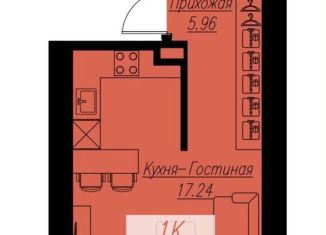 Продаю 1-ком. квартиру, 29.8 м2, Красноярск, Кировский район, Семафорная улица, 441А