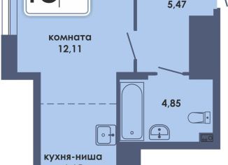 Продается квартира студия, 29.1 м2, Пермь