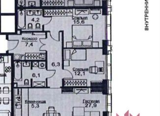 Продаю 3-ком. квартиру, 85.4 м2, Москва, жилой комплекс Слава, к3