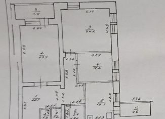 Продаю трехкомнатную квартиру, 97.8 м2, Уфа, Зеленогорская улица, 3