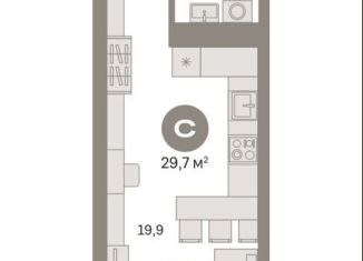 Продается квартира студия, 29.7 м2, Москва, метро Нижегородская