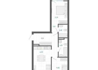 Продается 2-ком. квартира, 65.4 м2, Челябинская область