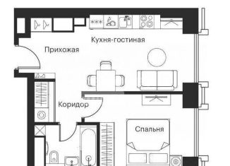 Однокомнатная квартира на продажу, 40.3 м2, Москва, СЗАО, Волоколамское шоссе, 92