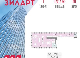 Продам 1-комнатную квартиру, 172.7 м2, Москва, бульвар Братьев Весниных, 1