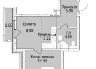 Продаю 2-ком. квартиру, 39.7 м2, Новосибирск