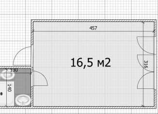 Продаю квартиру студию, 16.5 м2, Москва, улица Академика Виноградова, 8