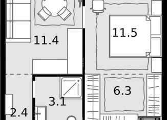 Продажа 1-ком. квартиры, 34.7 м2, Москва, Отрадная улица, 4А, СВАО