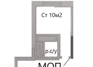 Продается квартира студия, 10.3 м2, Москва, СЗАО, Полесский проезд, 12