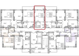 Квартира на продажу свободная планировка, 24.6 м2, Саратов, 2-й Совхозный проезд, 36к2