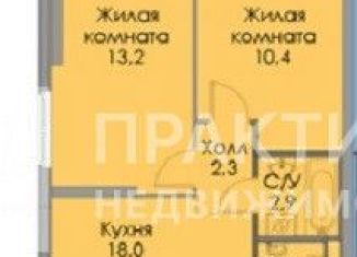 Продается 2-комнатная квартира, 52.3 м2, Москва, Кавказский бульвар, 51к2, метро Кантемировская