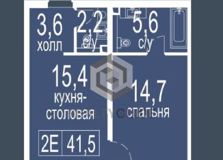 Продается 2-ком. квартира, 42.8 м2, Москва, Большая Черёмушкинская улица, 25с14, метро Нагорная