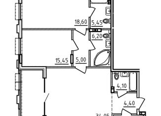 Продажа 2-комнатной квартиры, 101.7 м2, Ростов-на-Дону, улица Седова, 19