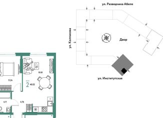 Продаю 2-ком. квартиру, 40 м2, Москва, Даниловский район