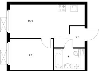 Продажа 1-ком. квартиры, 32.4 м2, Санкт-Петербург, Фрунзенский район, жилой комплекс Витебский Парк, 5