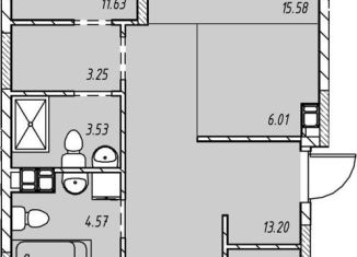 4-комнатная квартира на продажу, 83 м2, Казань