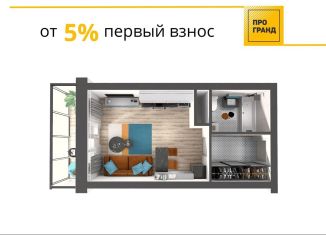 Продажа однокомнатной квартиры, 30.3 м2, Кемеровская область