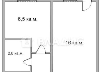 Продается однокомнатная квартира, 30.6 м2, Брянск, переулок Пилотов, 8