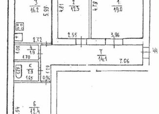 Продаю 3-комнатную квартиру, 80.6 м2, Уфа, улица Академика Королёва, 6, Октябрьский район