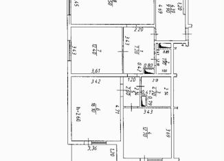 Продам 3-комнатную квартиру, 80 м2, Краснодар, Прикубанский округ, улица Академика Лукьяненко, 16