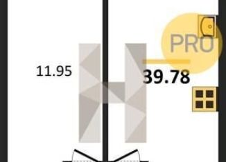 Продаю однокомнатную квартиру, 39.8 м2, Ростов-на-Дону, ЖК Город у Реки, улица 23-я Линия, 54с7