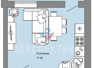 Продажа квартиры студии, 28 м2, село Первомайский, ЖК Знак, улица Архитектора Сергея Макарова, 1