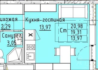 Продаю квартиру студию, 19.3 м2, Санкт-Петербург, ЖК Нью Тайм, Планерная улица, 89