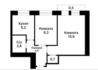 Сдам двухкомнатную квартиру, 42 м2, Москва, Средняя Калитниковская улица, 10, Средняя Калитниковская улица