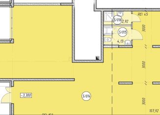 Продажа помещения свободного назначения, 113 м2, посёлок городского типа Молодёжное