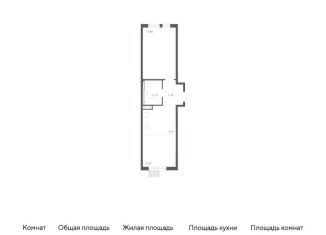 2-комнатная квартира на продажу, 48.1 м2, Москва, жилой комплекс Молжаниново, к1, метро Пятницкое шоссе