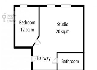 Сдам 2-комнатную квартиру, 45 м2, Москва, Трёхпрудный переулок, 6, метро Пушкинская