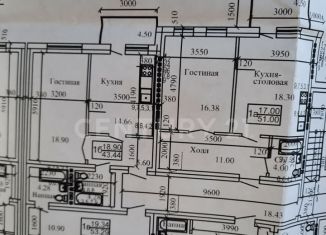 Продажа 2-ком. квартиры, 83 м2, Владикавказ, ЖК Западный, улица Хадарцева, 29Б