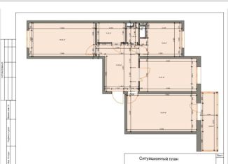 Продаю 3-комнатную квартиру, 79 м2, деревня Пирогово, улица Сурикова, 1