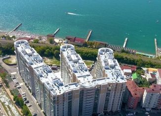 Продается 1-ком. квартира, 48 м2, Сочи, Крымская улица, 89, ЖК Посейдон