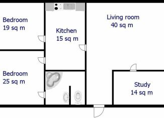 Сдам в аренду 3-ком. квартиру, 150 м2, Москва, Петровский переулок, 5с9, Петровский переулок