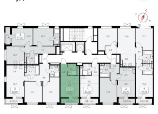 Продаю квартиру студию, 20.8 м2, поселение Сосенское, ЖК Прокшино