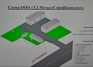 Сдам в аренду складское помещение, 1450 м2, Волжский, улица Пушкина, 115